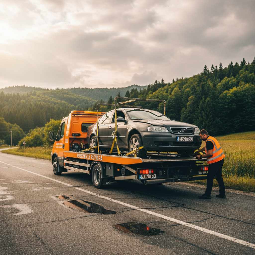 Tractari auto Bistrita